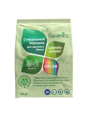 GARDENICA порошок стир. д/цветного белья 900г